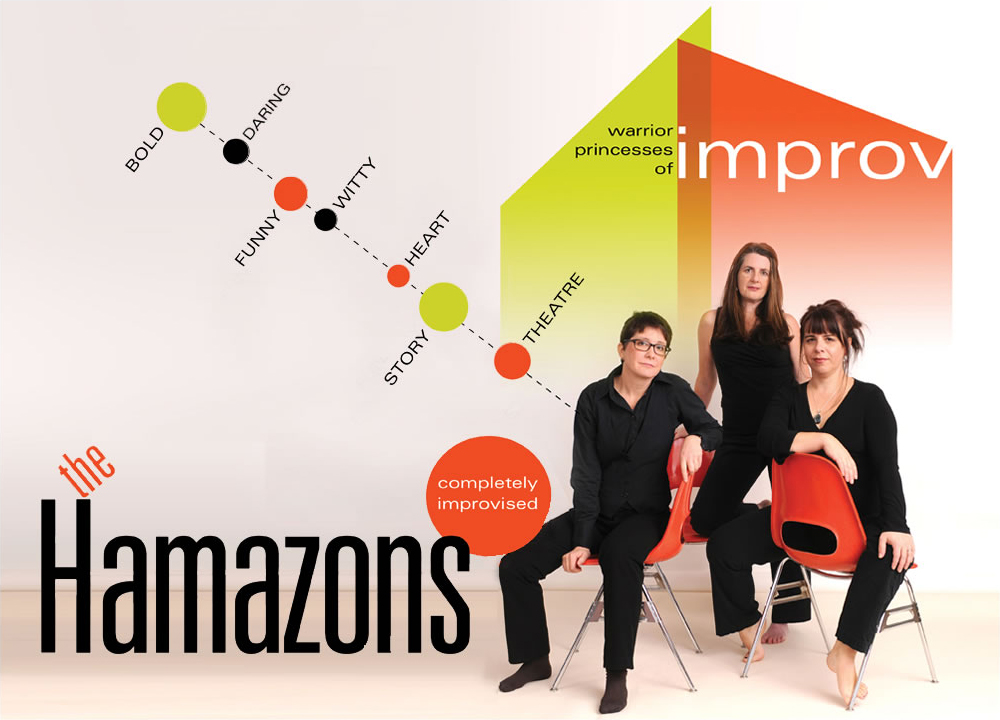 The Hamazons, improv performers and instructors